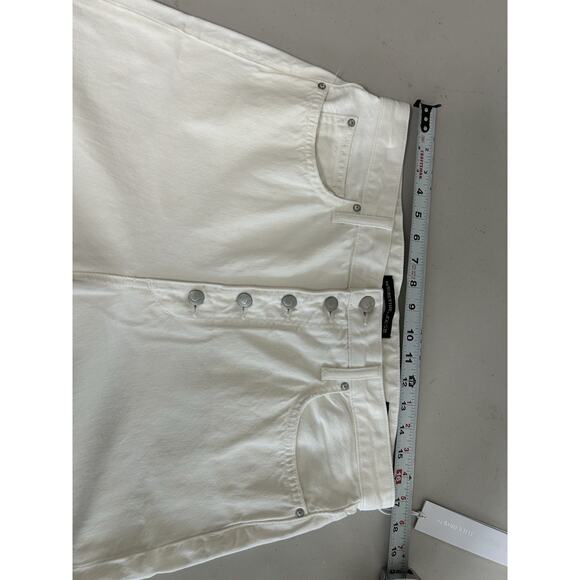 Joe's X Weworewhat The Danielle High Waist Slim Jeans, Size 32 - White - Picture 7 of 11